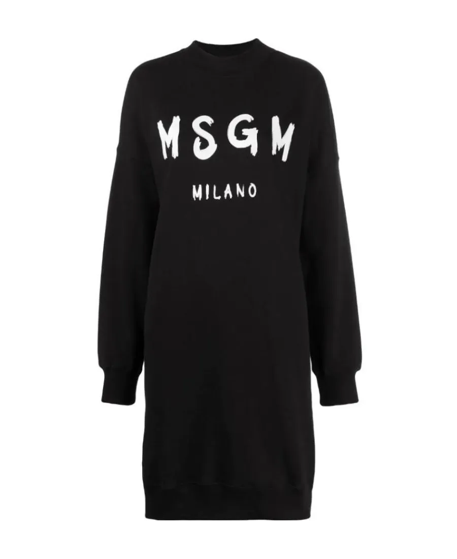 Logo Printed Dress