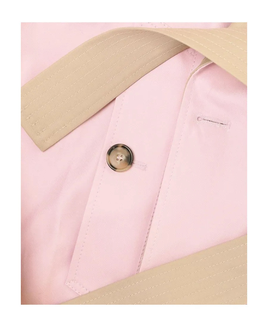 Lapel Belt Trench Coat