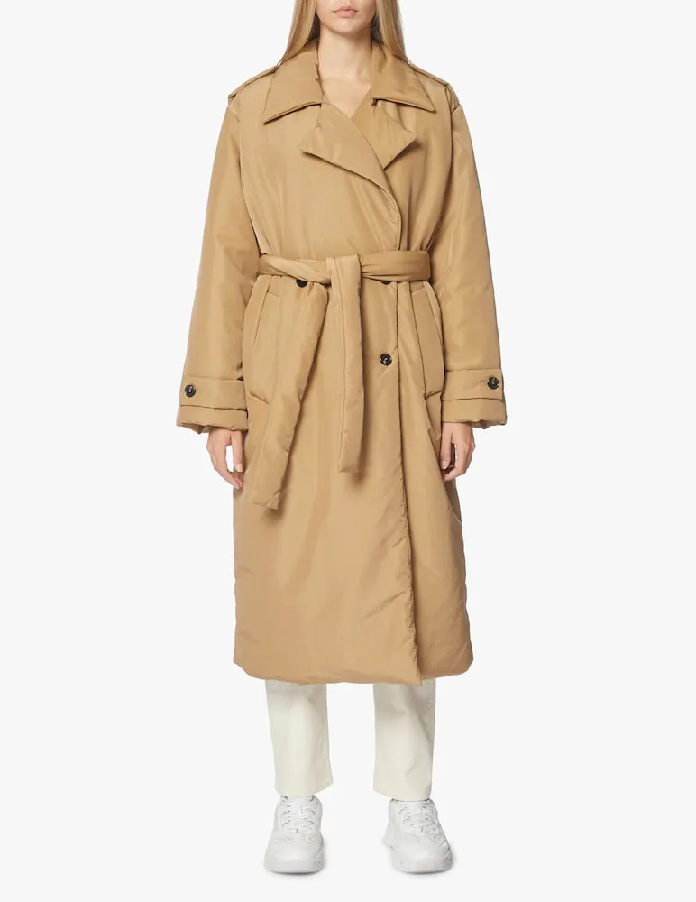Padded Trench Coat