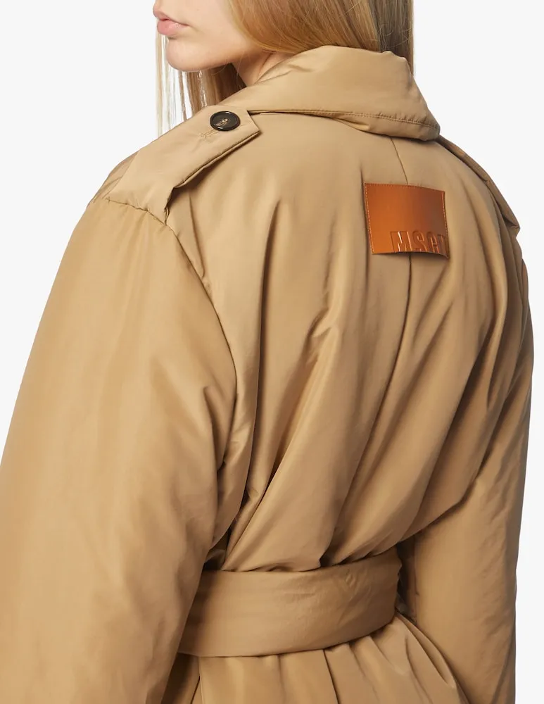Padded Trench Coat
