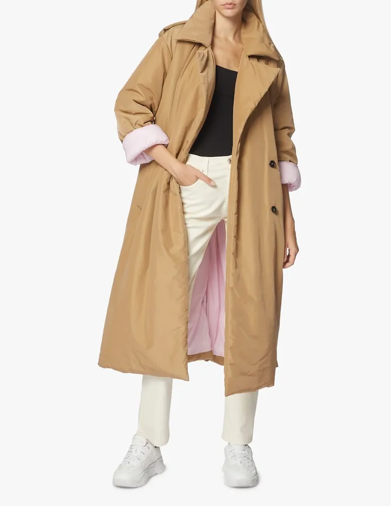 Padded Trench Coat