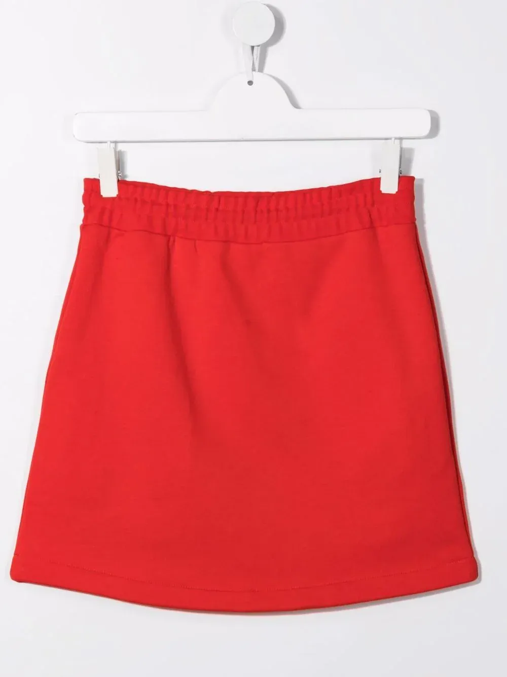 Logo-Print Cotton Miniskirt