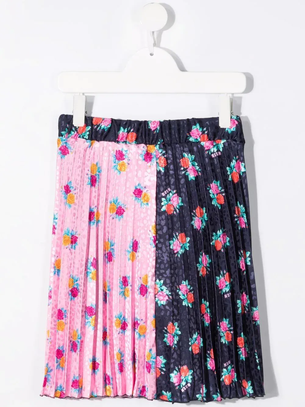 Floral Printed Pleated Skirt