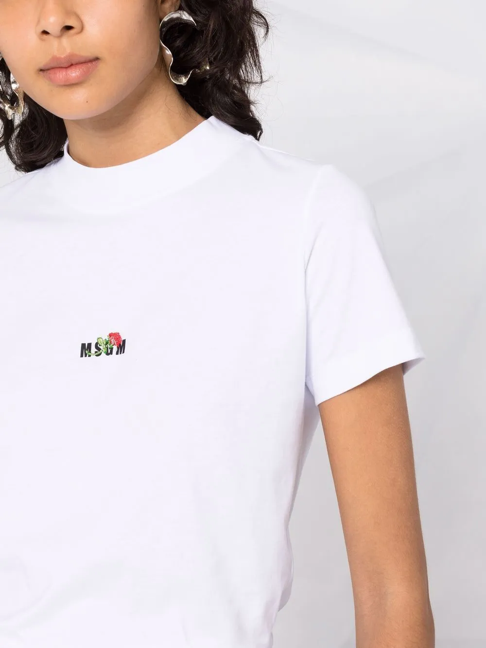 Embroidered-Logo T-Shirt