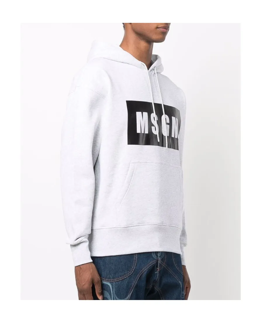Logo-Printed Drawstring Hoodie