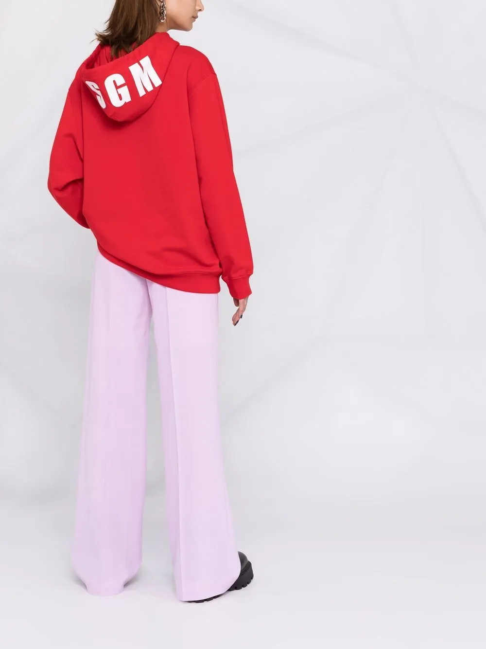 Logo-Print Cotton Hoodie