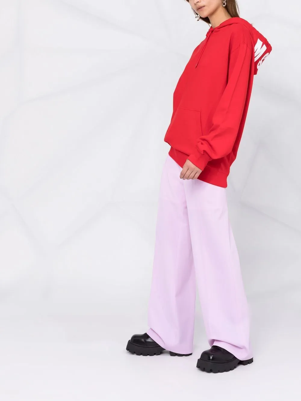 Logo-Print Cotton Hoodie
