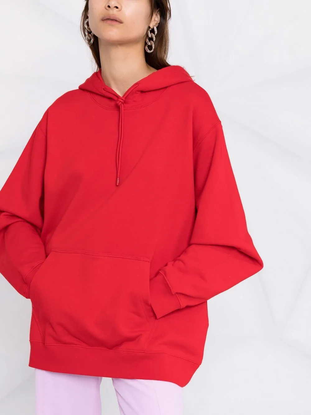 Logo-Print Cotton Hoodie