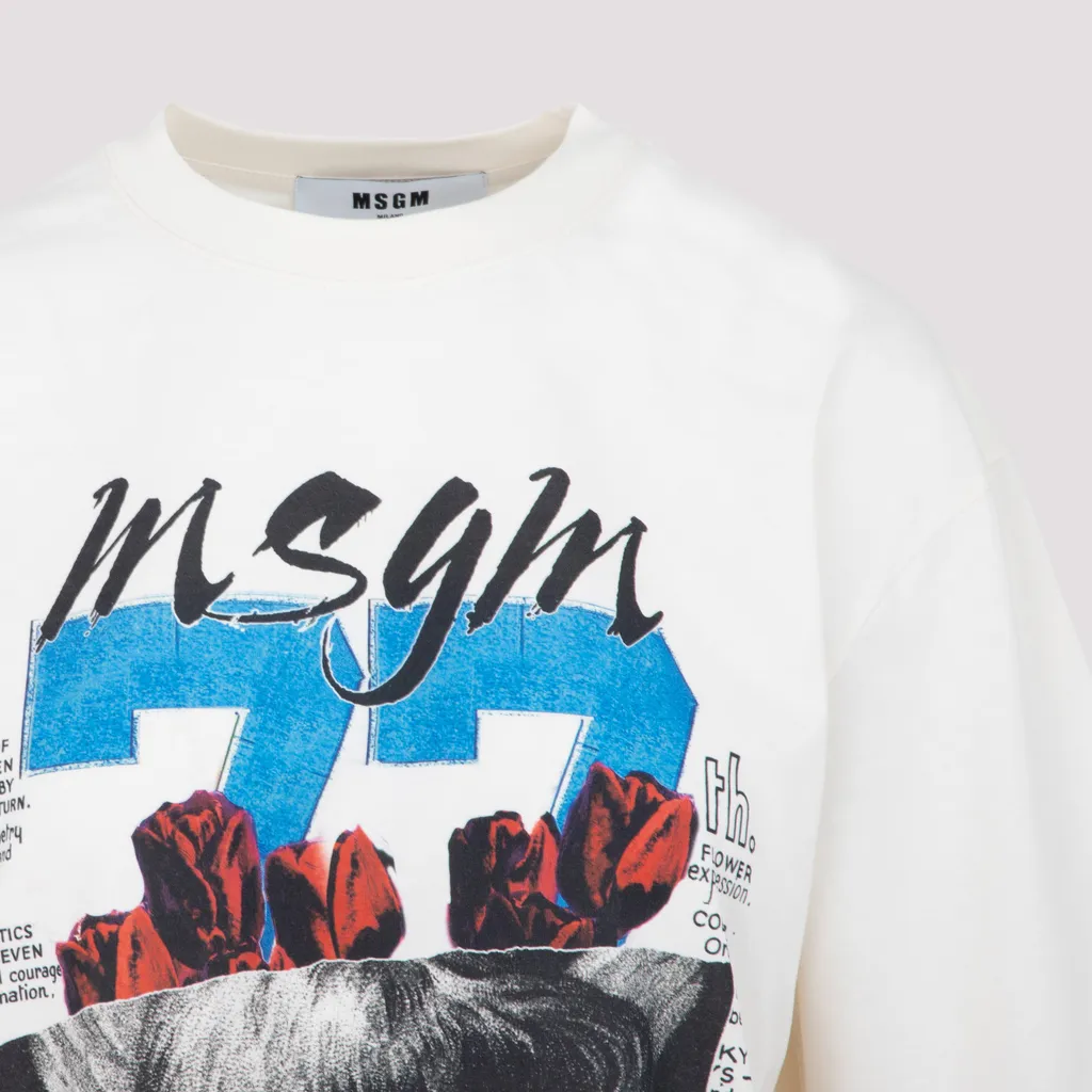 Graphic-Print Cotton T-Shirt