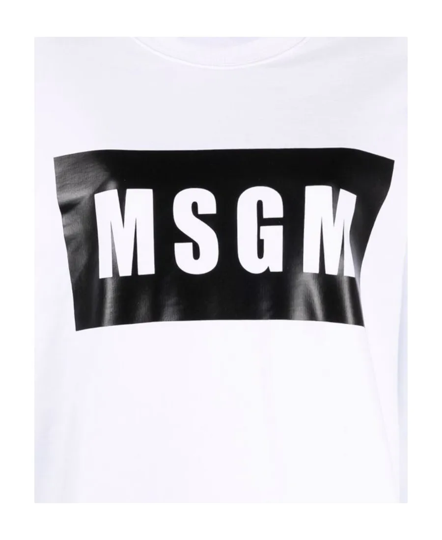 Logo-Print Crew Neck Sweatshirt