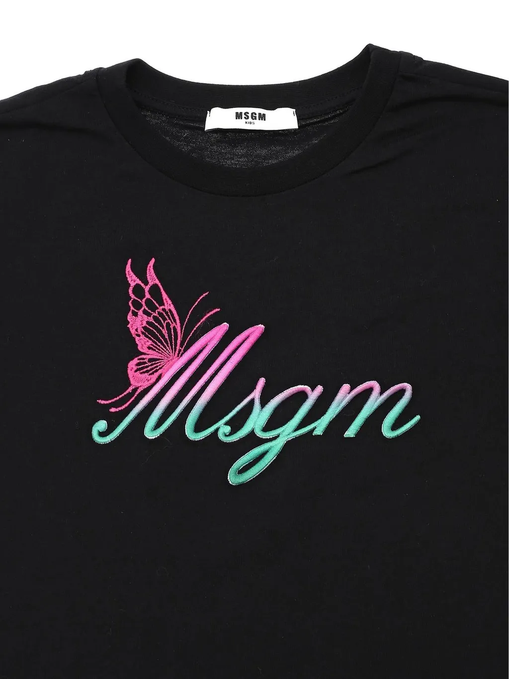 Logo-Print Cropped T-Shirt