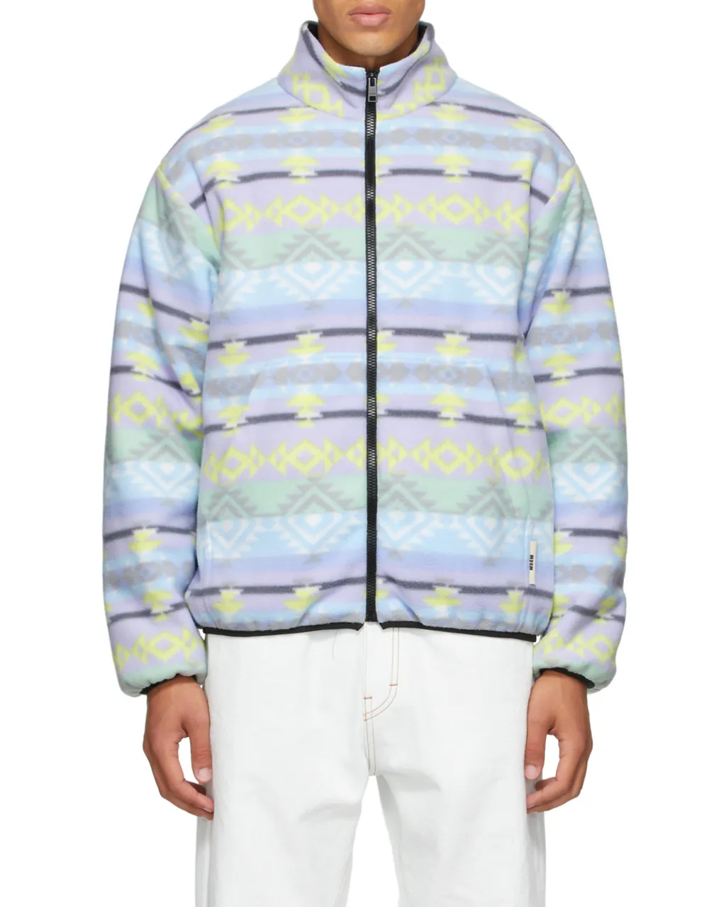 Abstract Pattern Printed Jacket