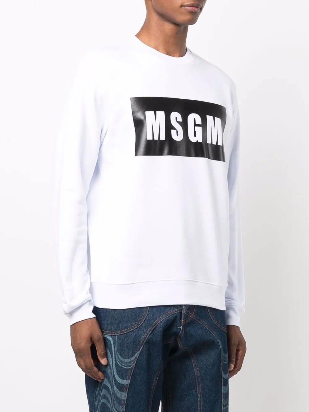 Logo-Print Cotton Sweatshirt