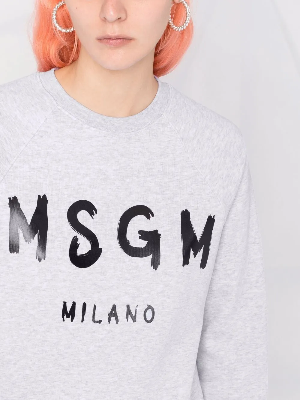 Logo-Printed Crewneck Sweater