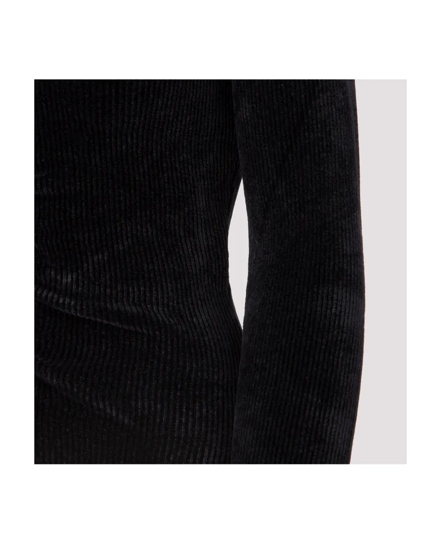 Ribbed Cut Out Detail Sweater