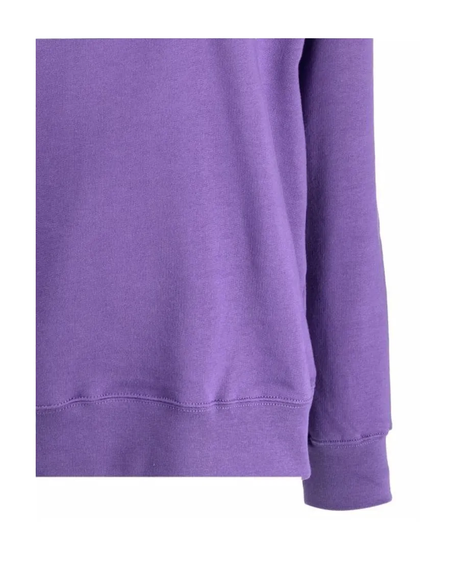 Logo-Print Crew Neck Sweatshirt