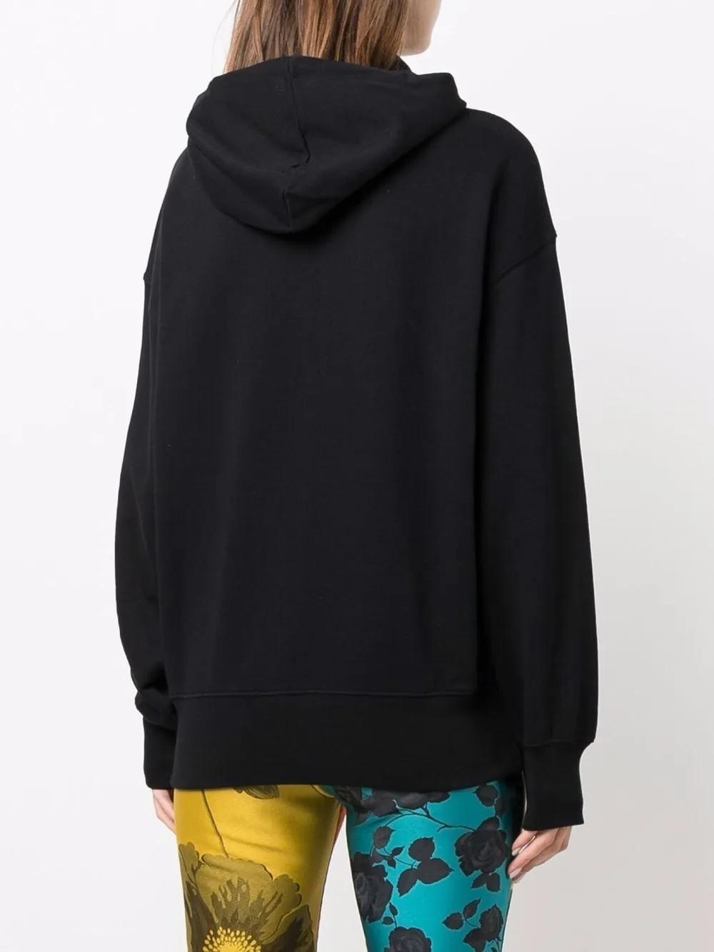 Logo Printed Drawstring Hoodie