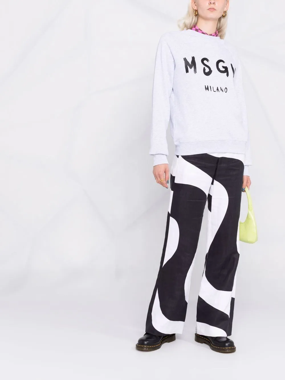 Logo Printed Crewneck Sweatshirt