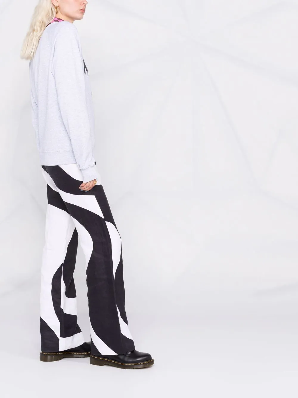 Logo Printed Crewneck Sweatshirt