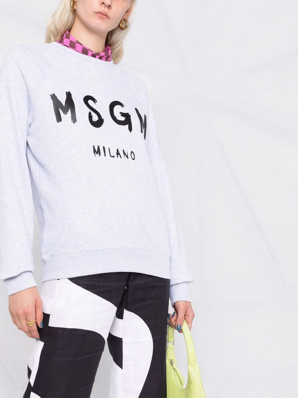 Logo Printed Crewneck Sweatshirt