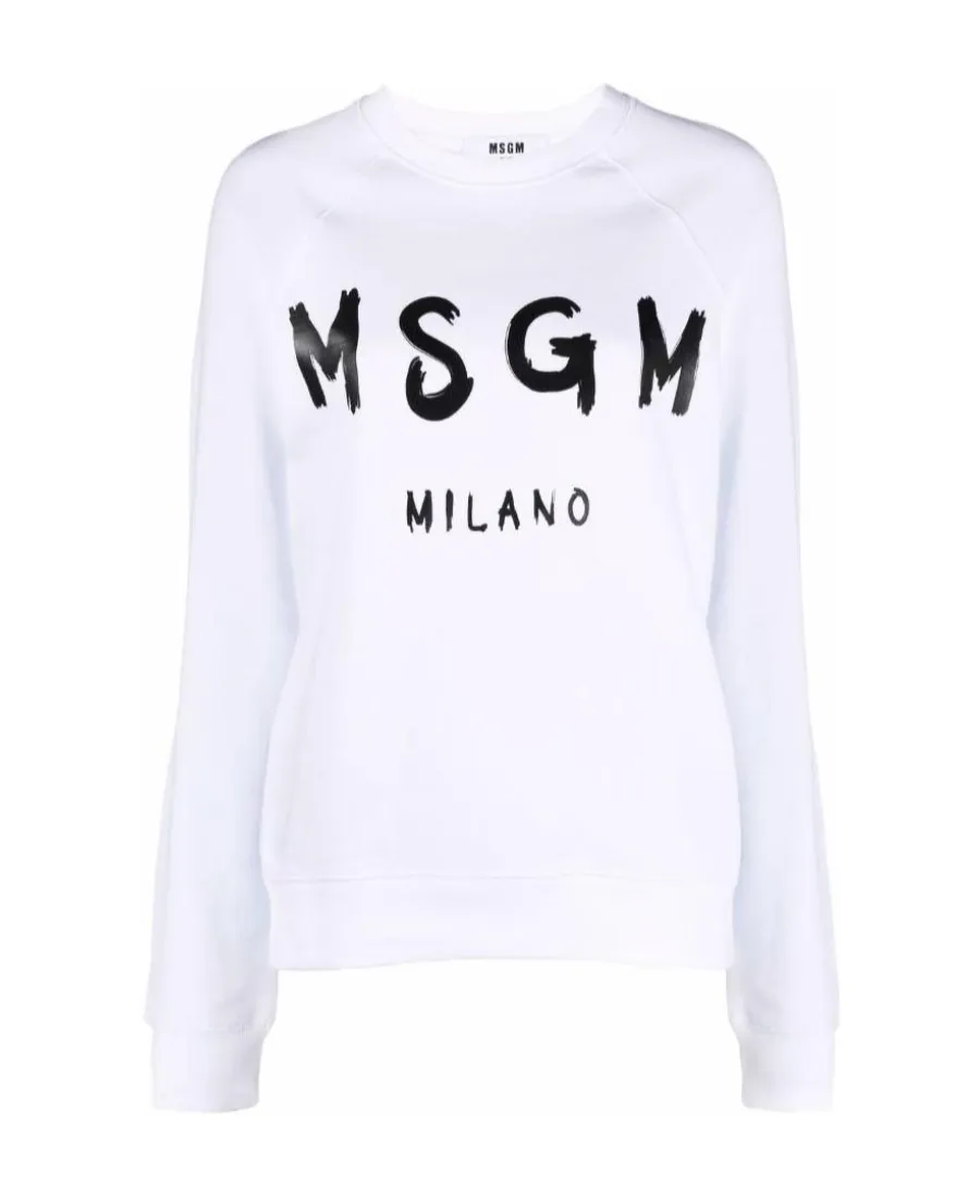 Logo Printed Crewneck Sweatshirt