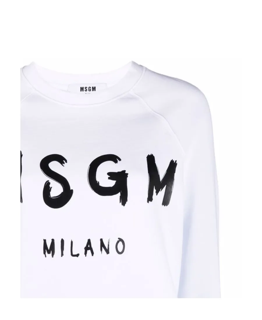 Logo Printed Crewneck Sweatshirt