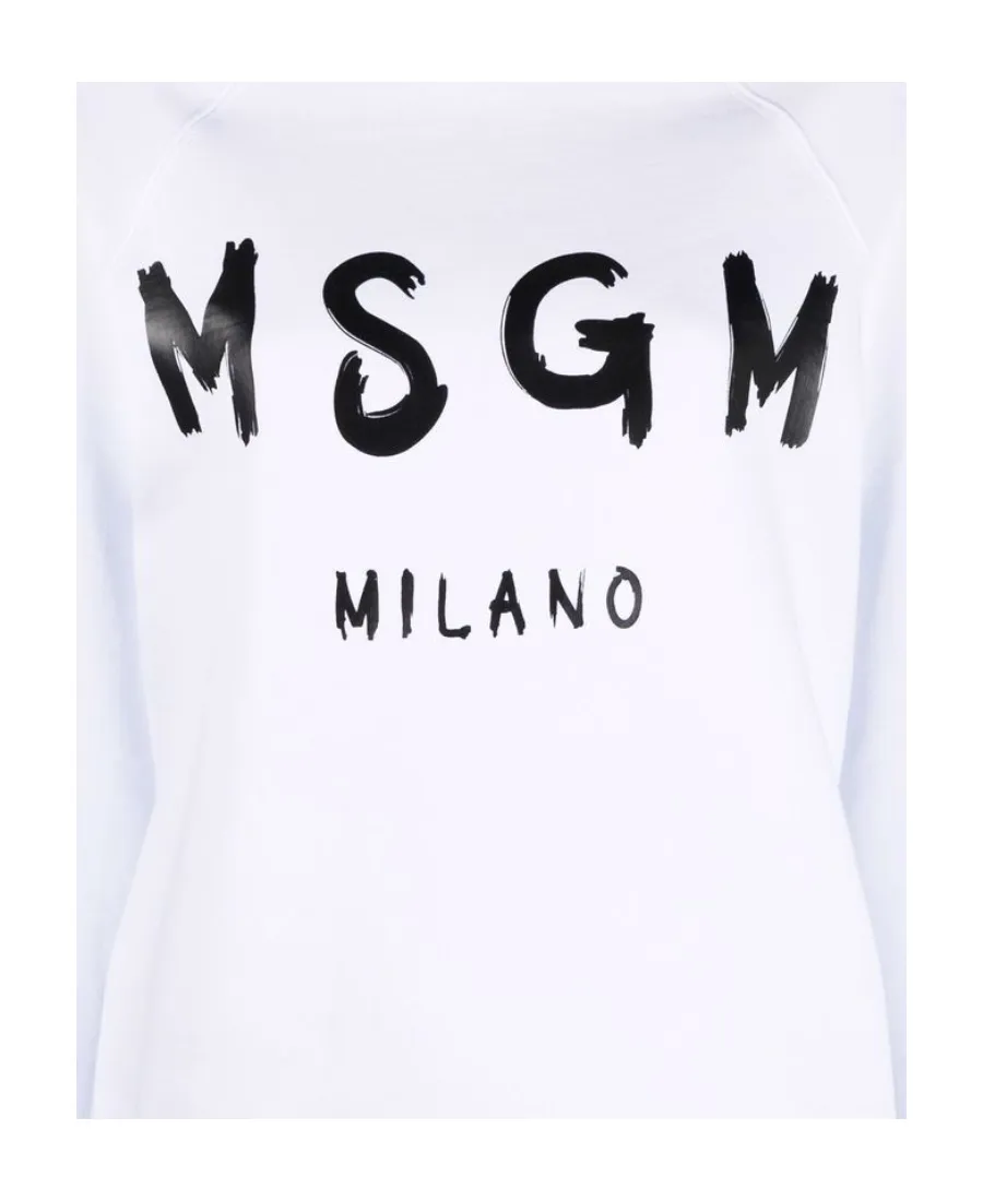 Logo Printed Crewneck Sweatshirt