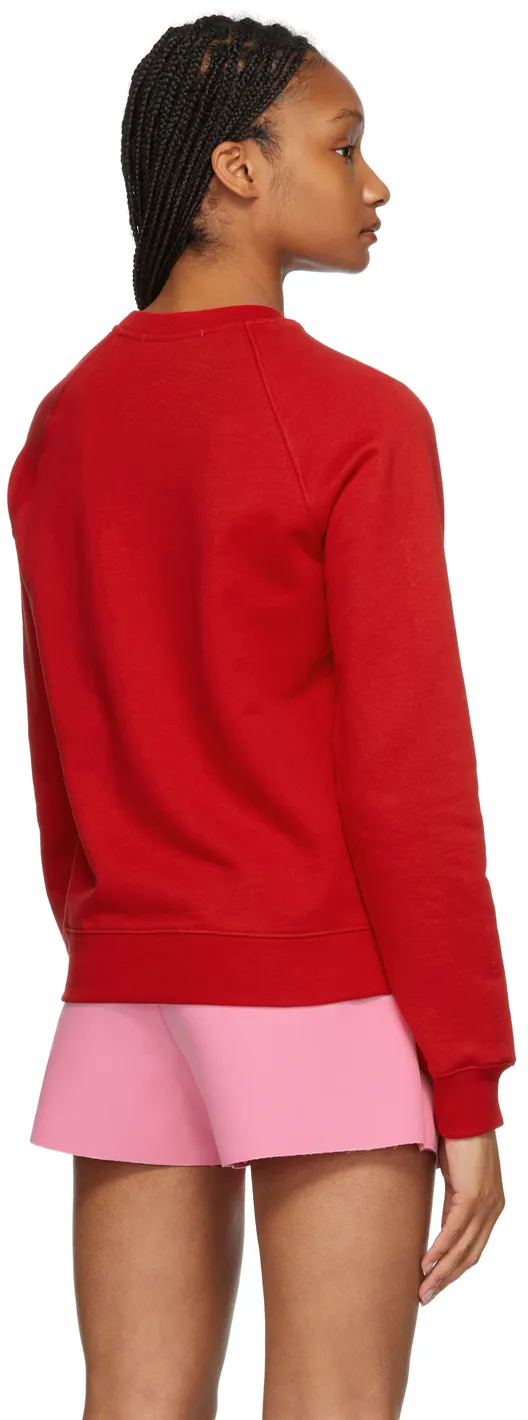 Logo-Print Crew Neck Sweatshirt