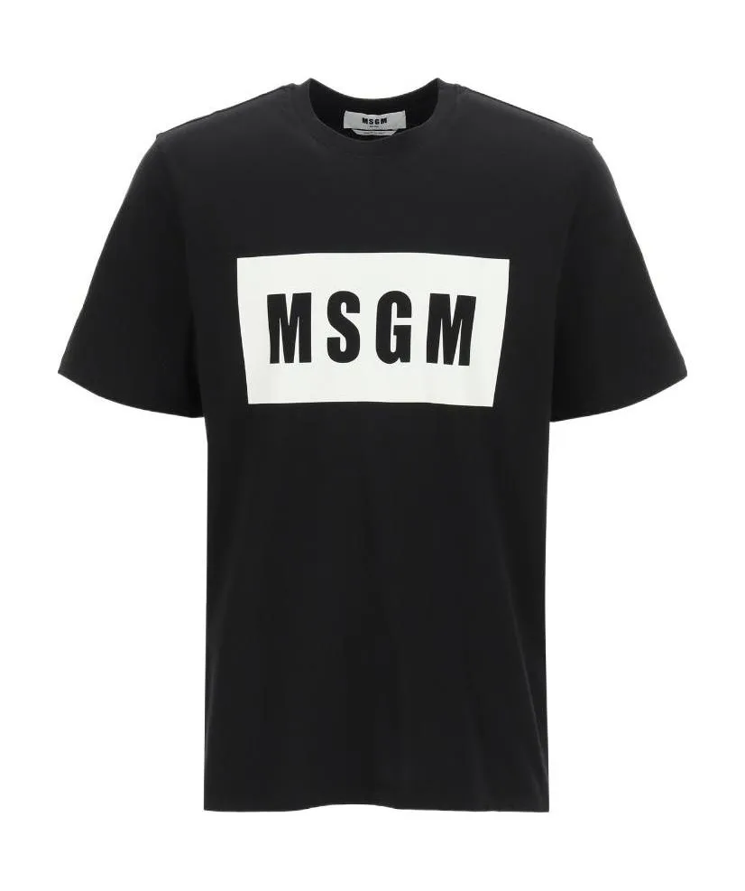 Logo Printed Crewneck T-Shirt