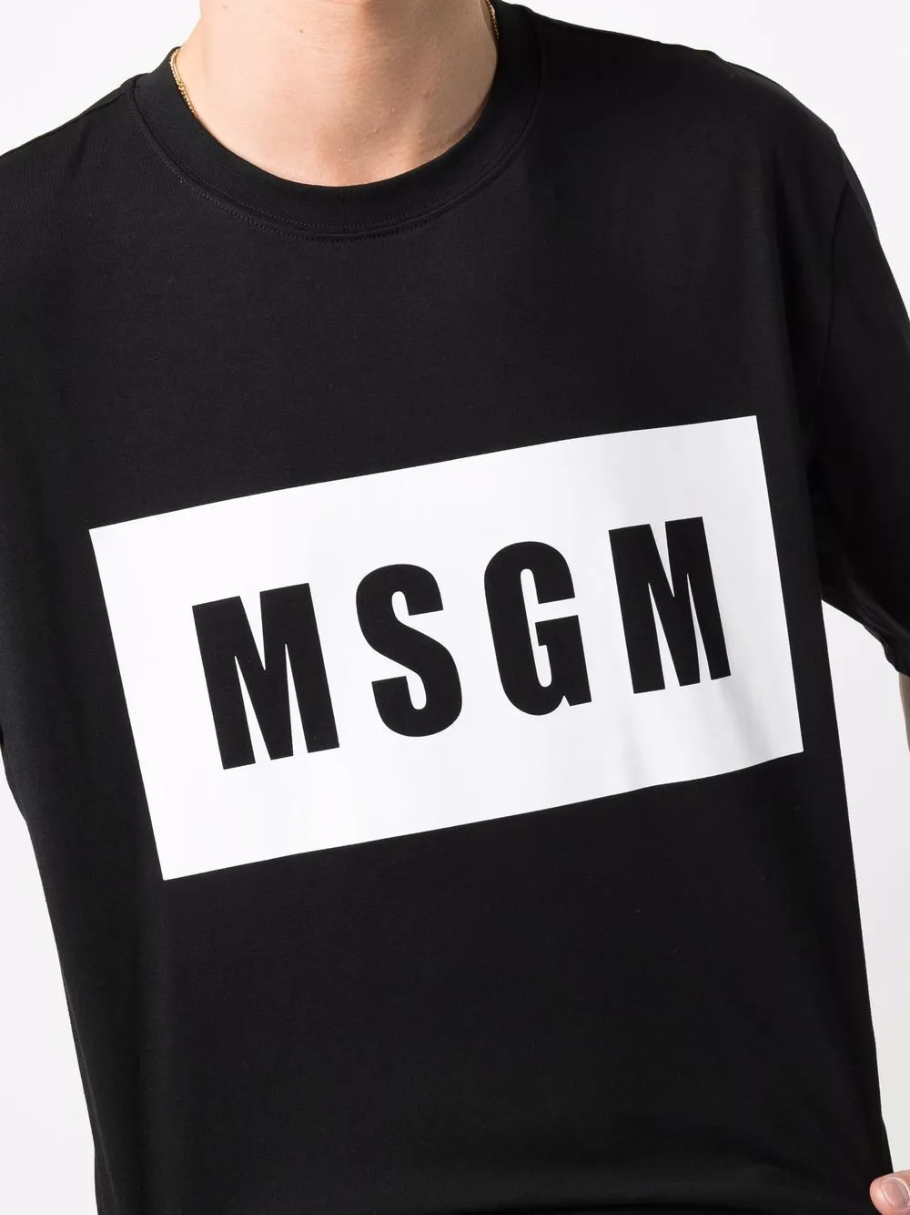 Logo Printed Crewneck T-Shirt