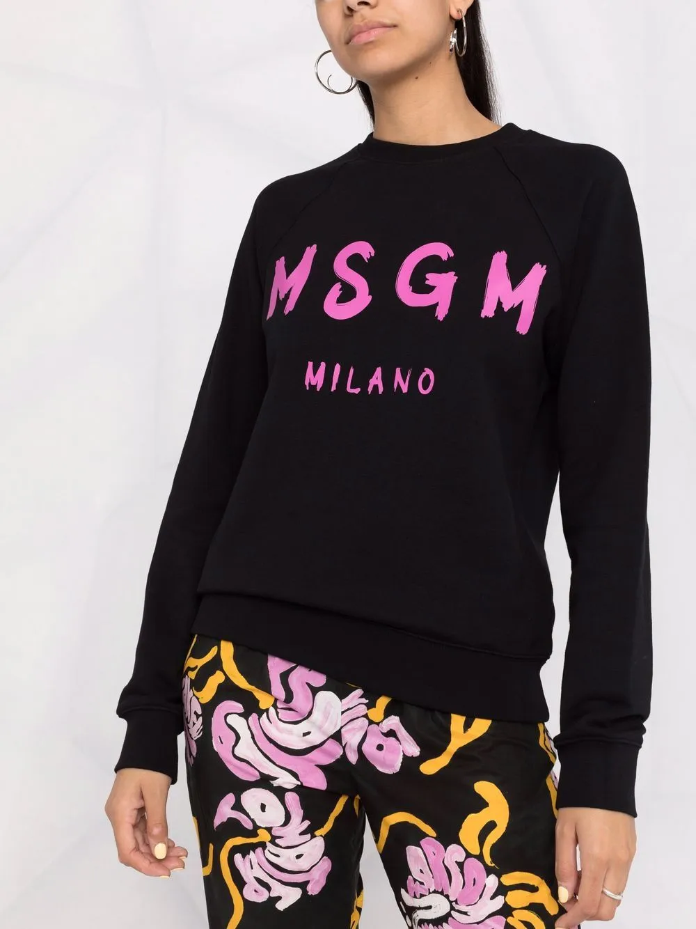 Logo-Print Cotton Sweatshirt