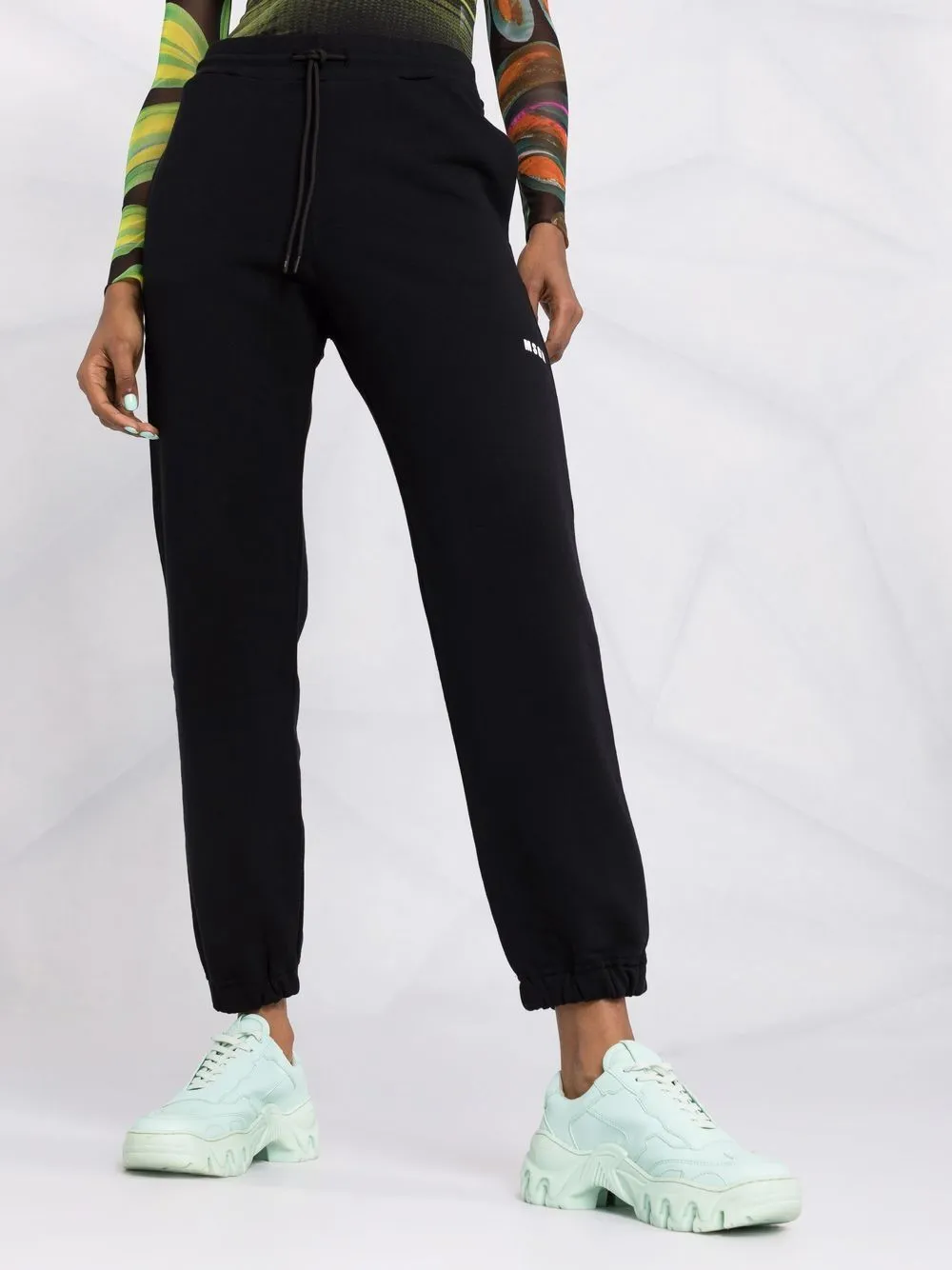Logo Printed Drawstring Joggers
