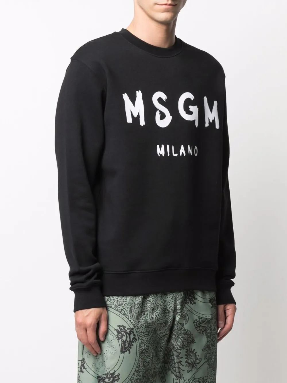 Logo Printed Crewneck Sweatshirt