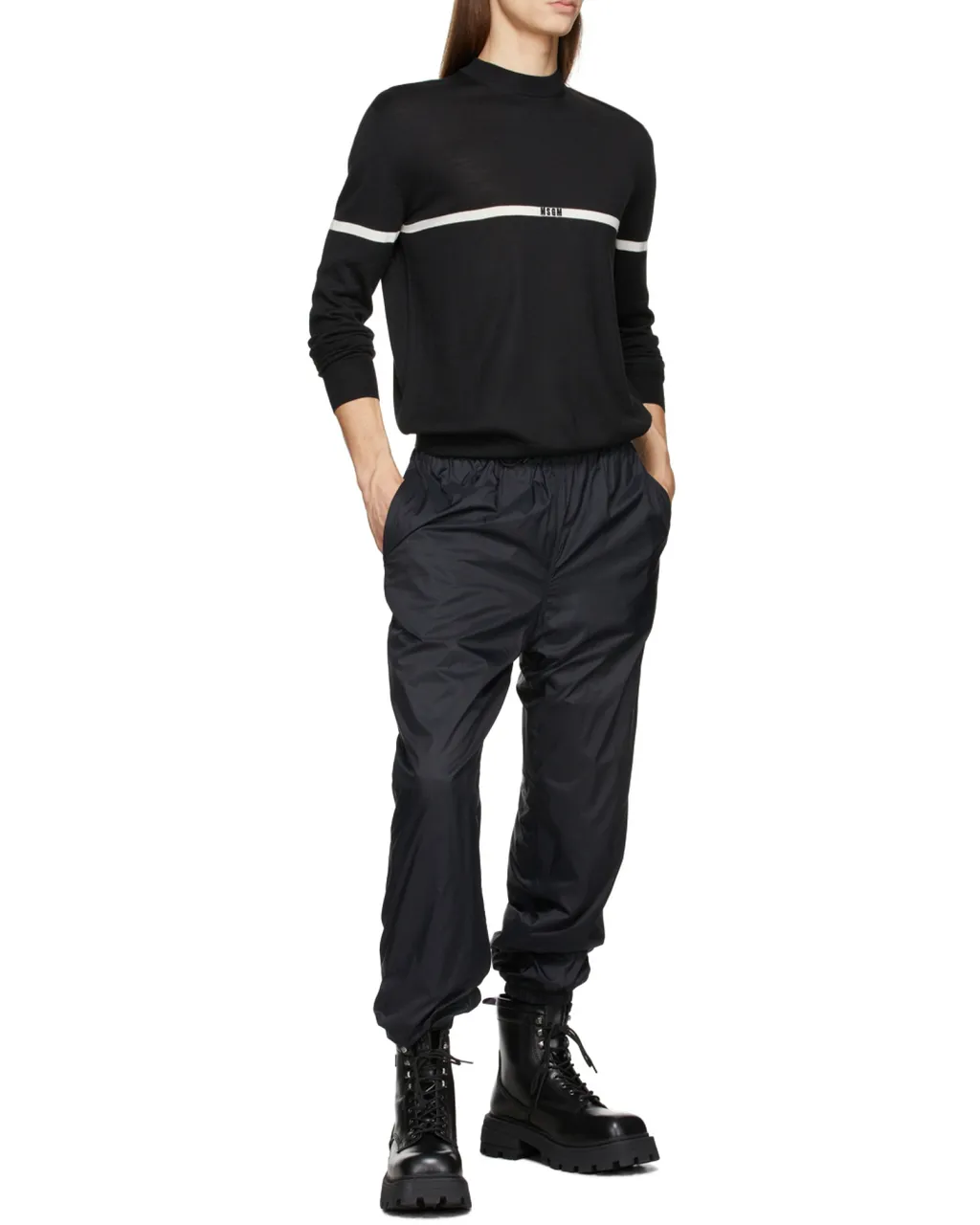Logo Printed Drawstring Joggers