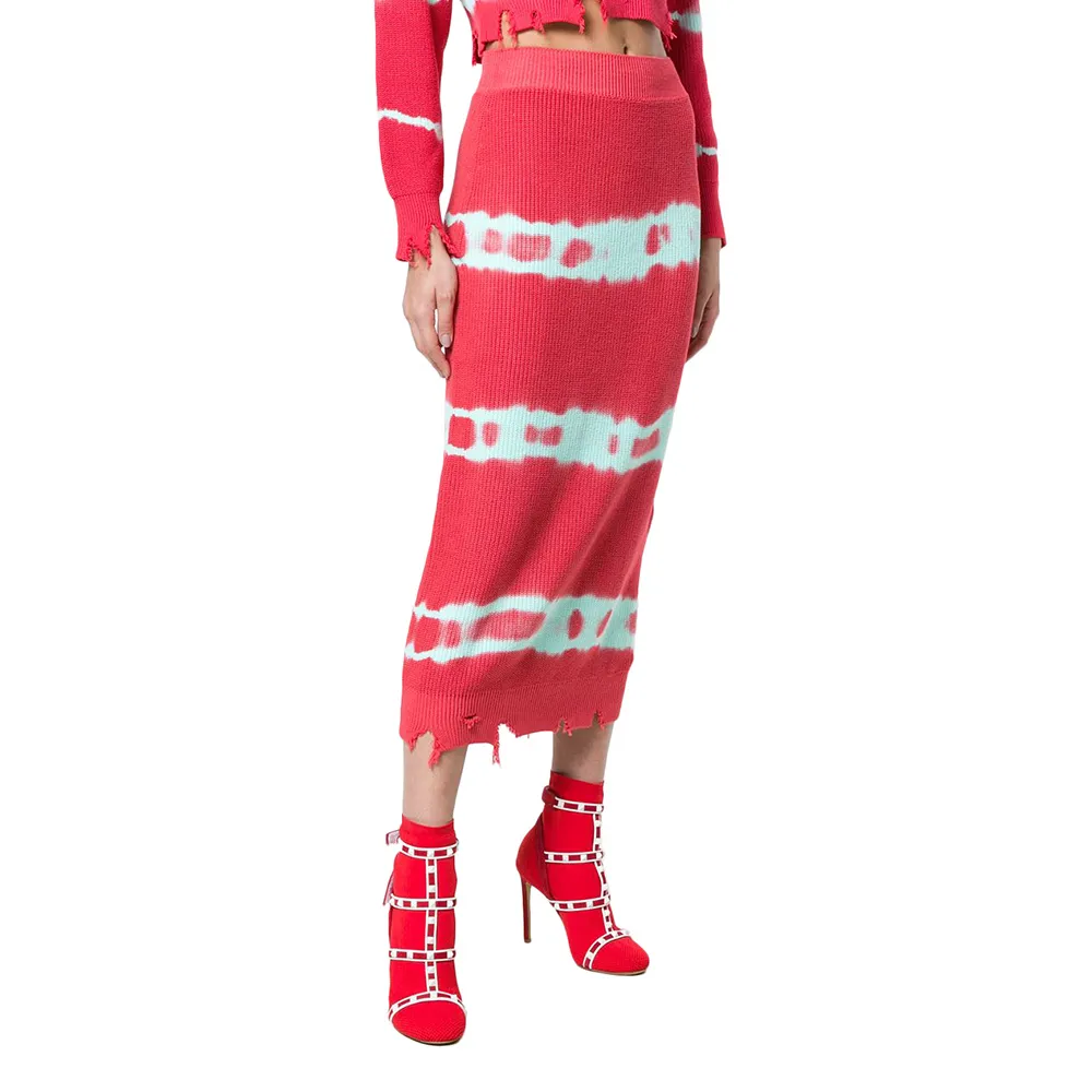 Logo Knitted Skirt