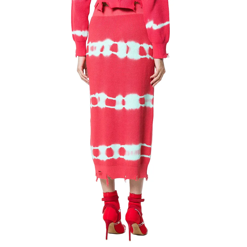 Logo Knitted Skirt