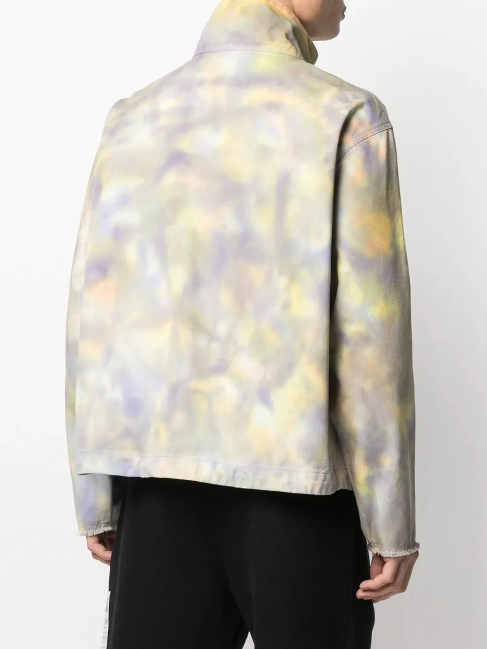 Half-Zip Tie-Dye Sweatshirt