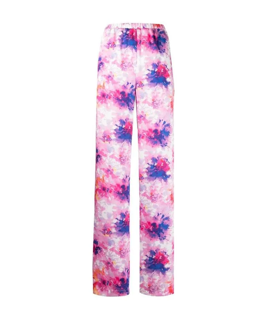 Floral Printed Elasticated Waist Pants