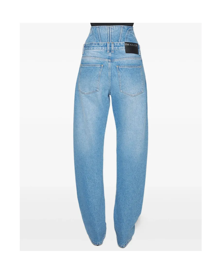 Fade Details Jeans Leggings