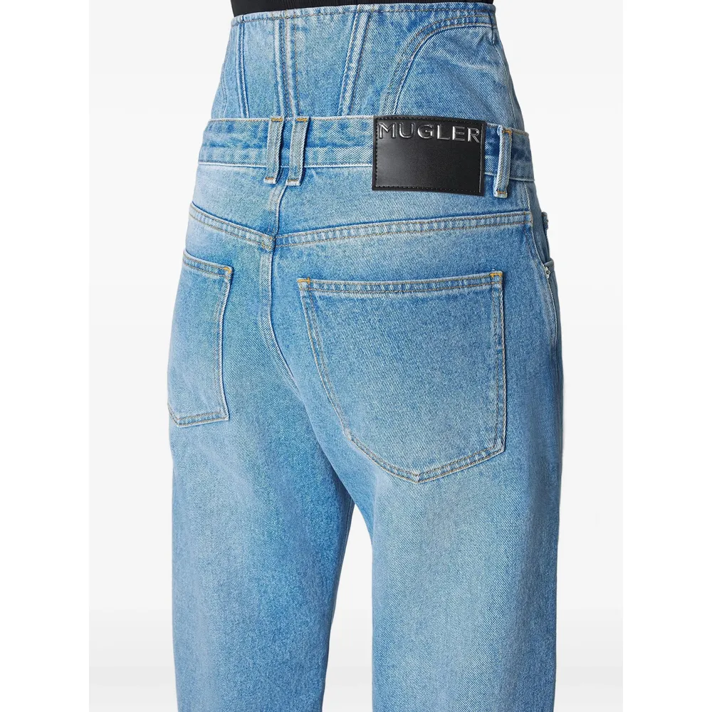 Fade Details Jeans Leggings