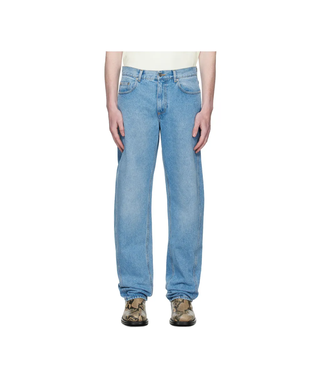 Fade Details Jeans Leggings