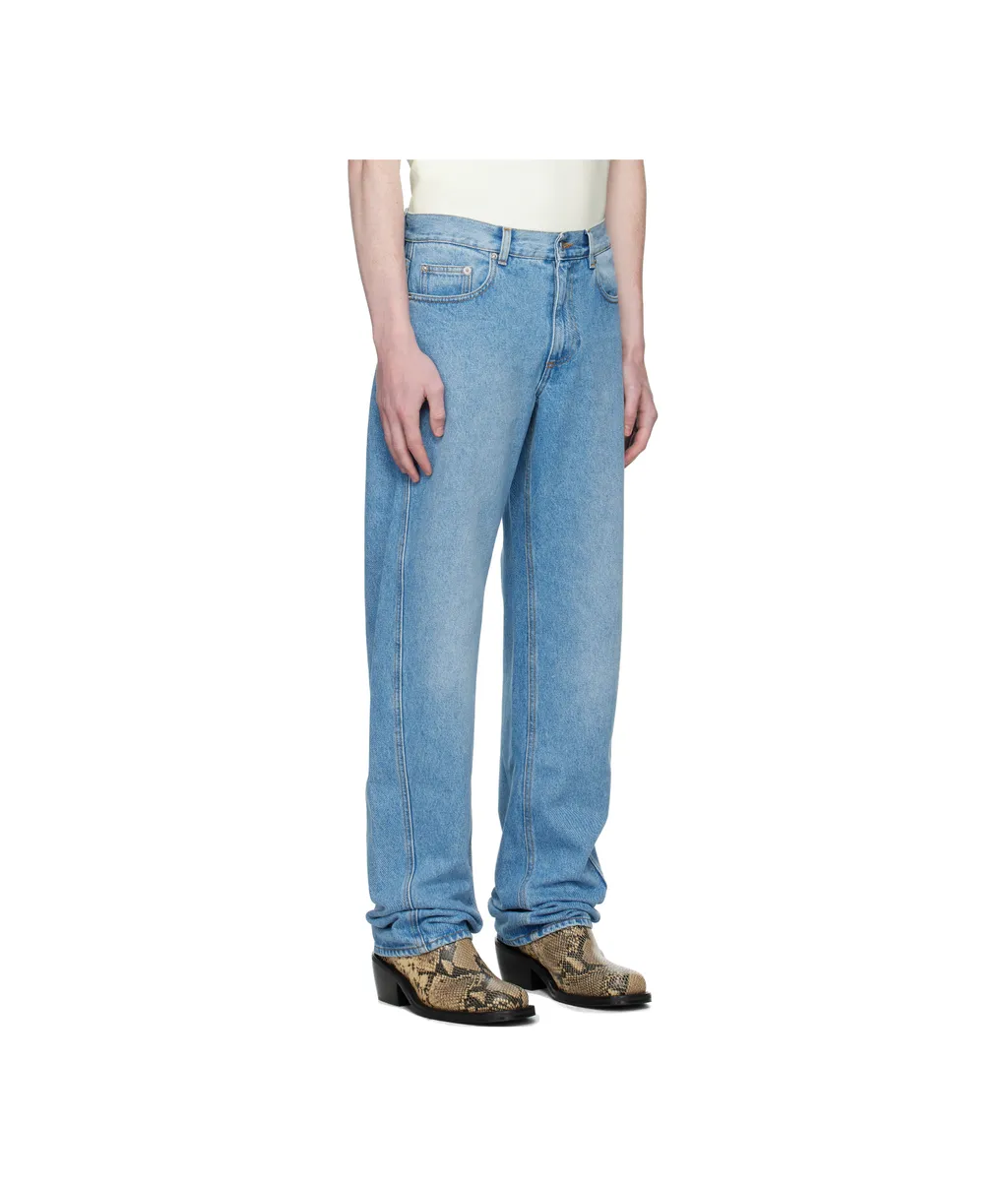 Fade Details Jeans Leggings