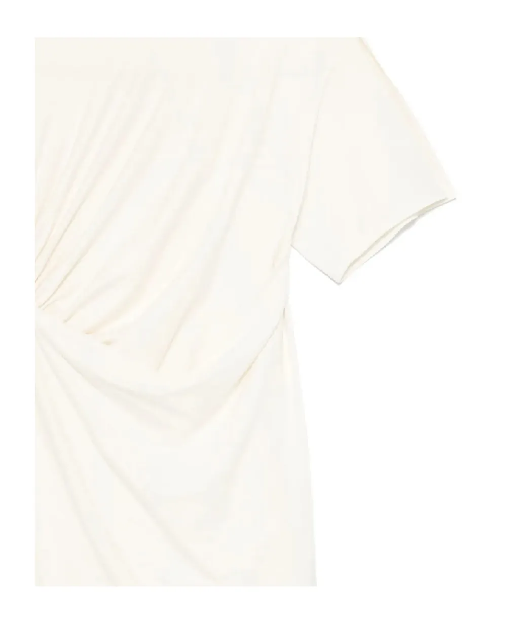 Draped Asymmetric Dress
