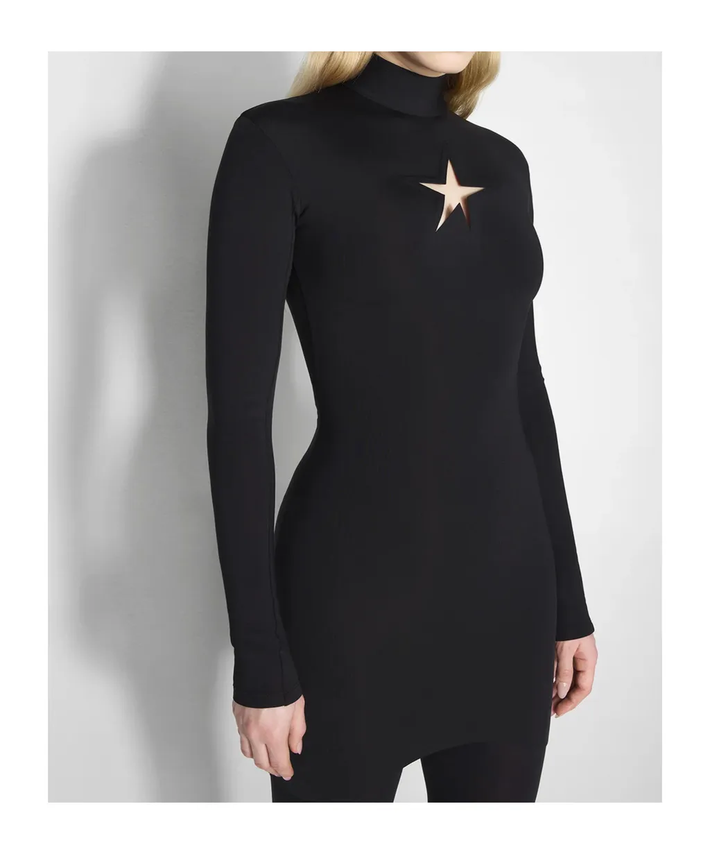 Star Cutout Dress