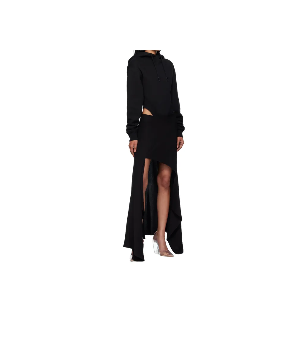 Cotton Hooded Bodysuit