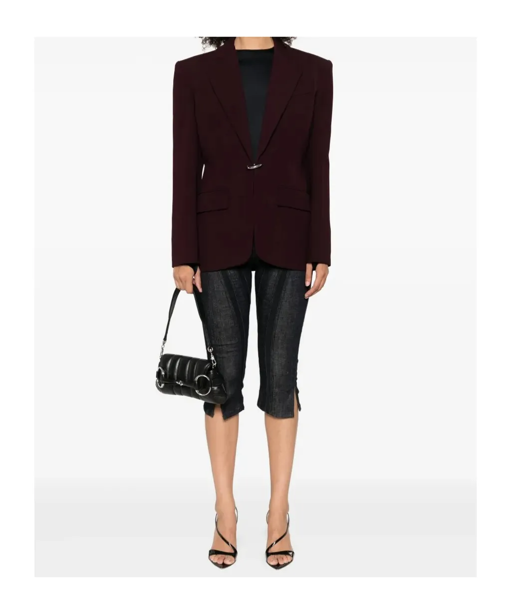 Single-Breasted Wool Jacket