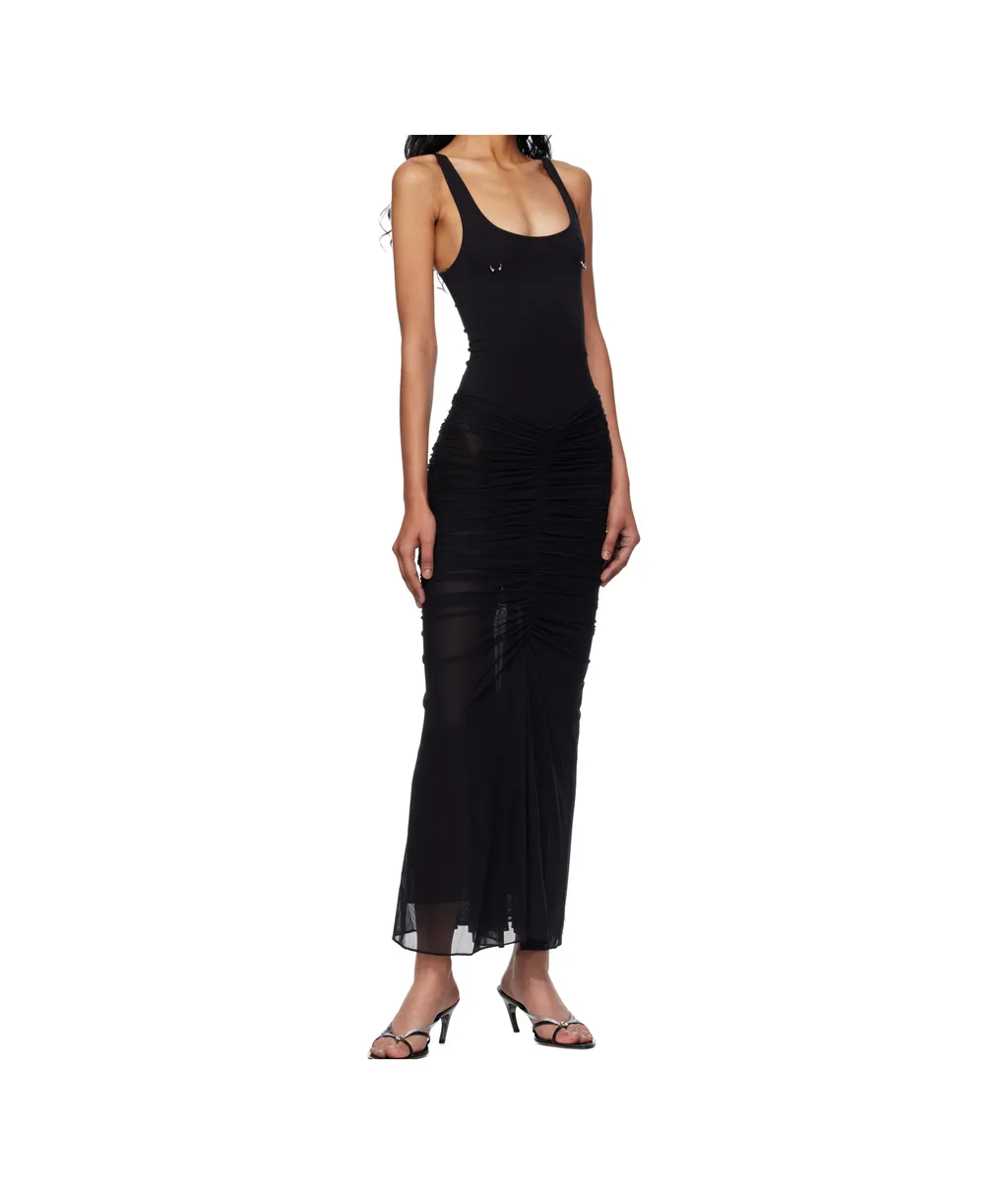Openwork Ruffle Jumpsuit