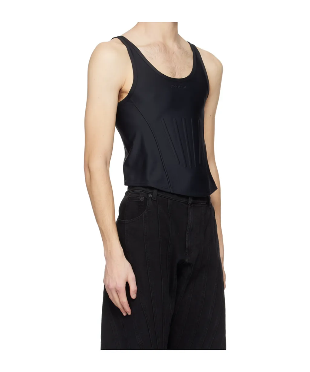 Stretch-Knit Vest
