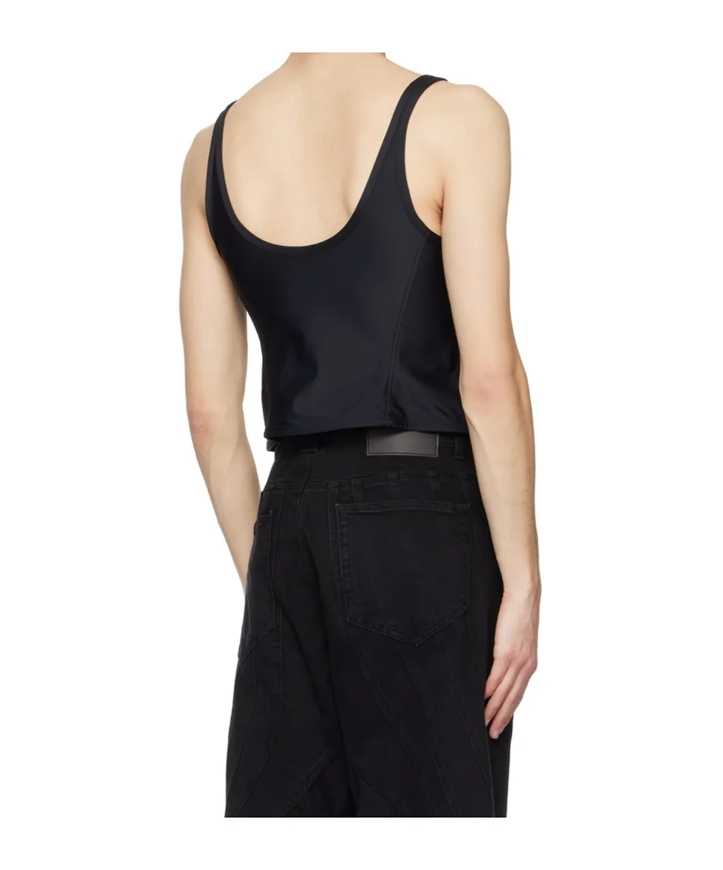 Stretch-Knit Vest