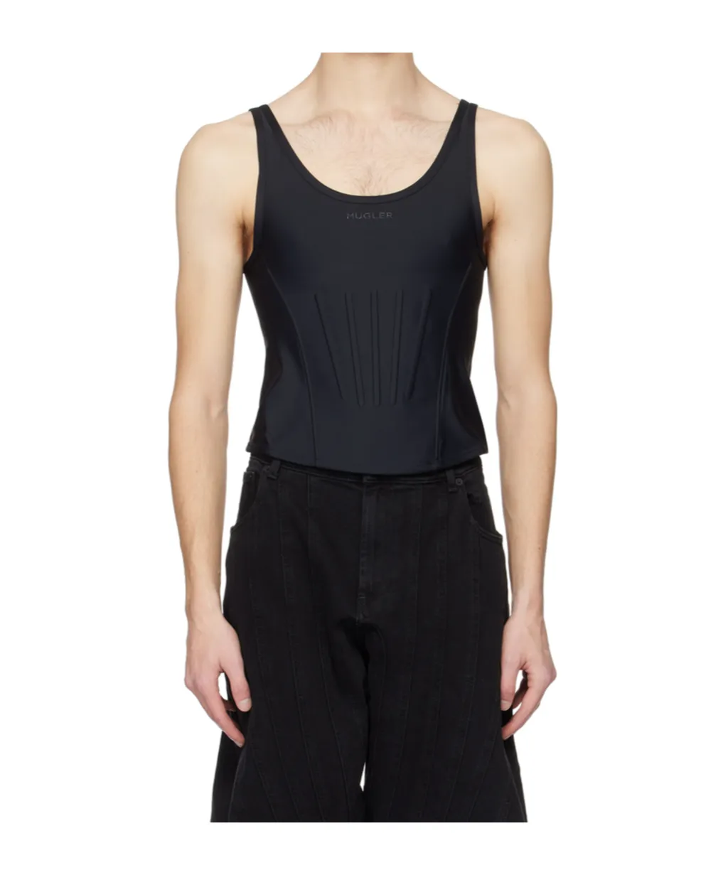 Stretch-Knit Vest